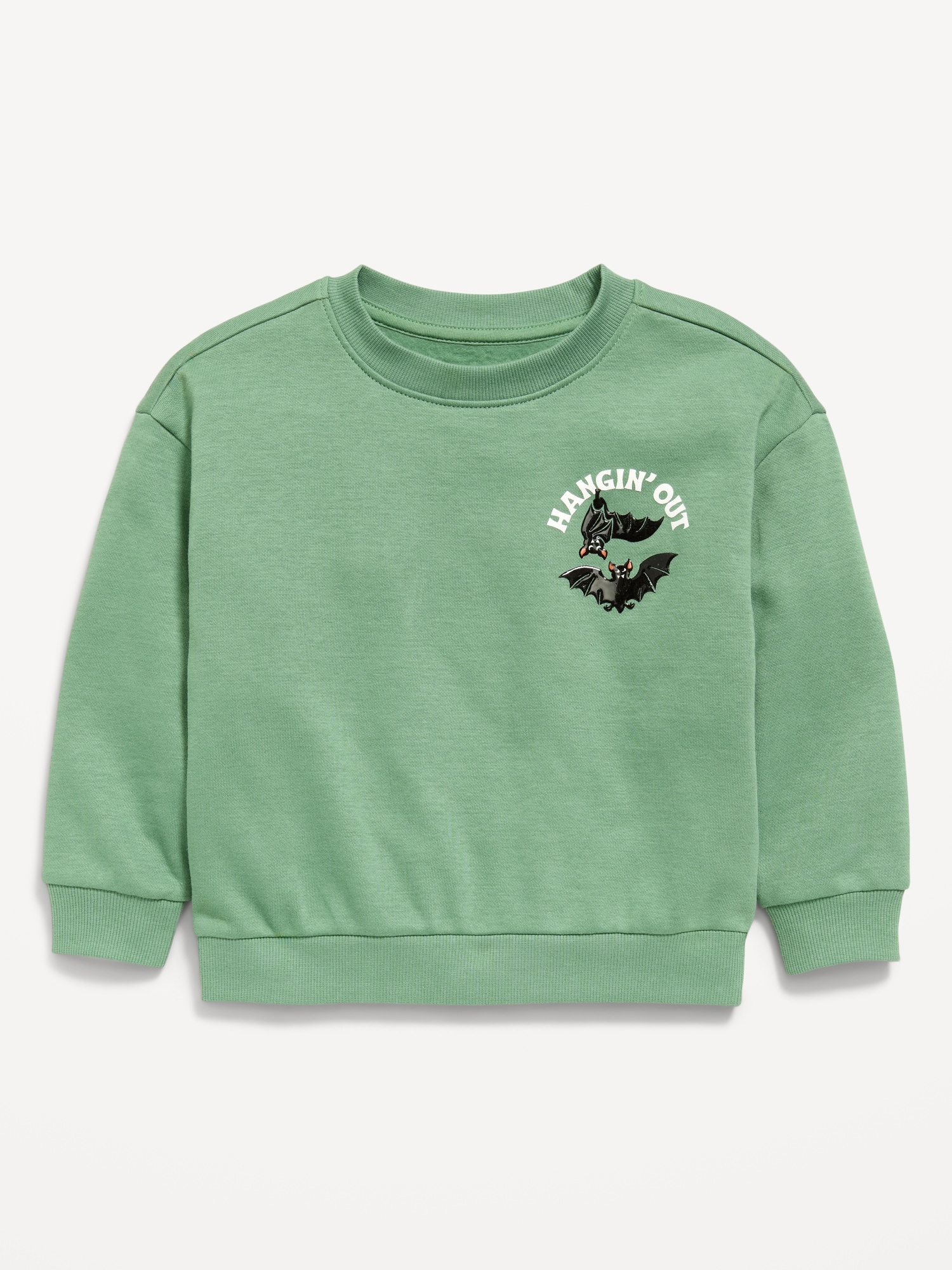 Oversized Long-Sleeve Graphic Sweatshirt for Toddler Boys