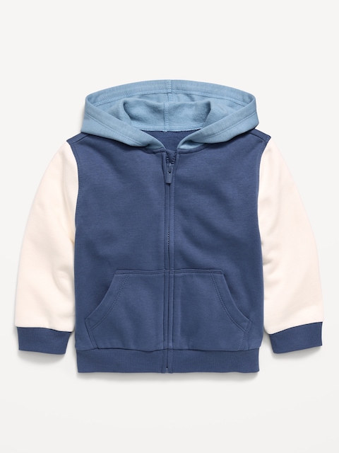 Oversized Full-Zip Hoodie for Toddler Boys