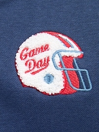 Image number 2 showing, Oversized Fleece Bomber Jacket for Toddler Boys