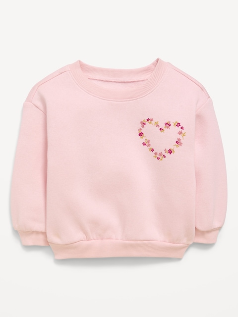Printed Crew-Neck Sweatshirt for Baby