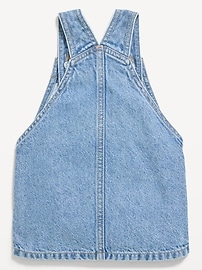 Image number 2 showing, Printed Denim Skirtall Dress for Baby