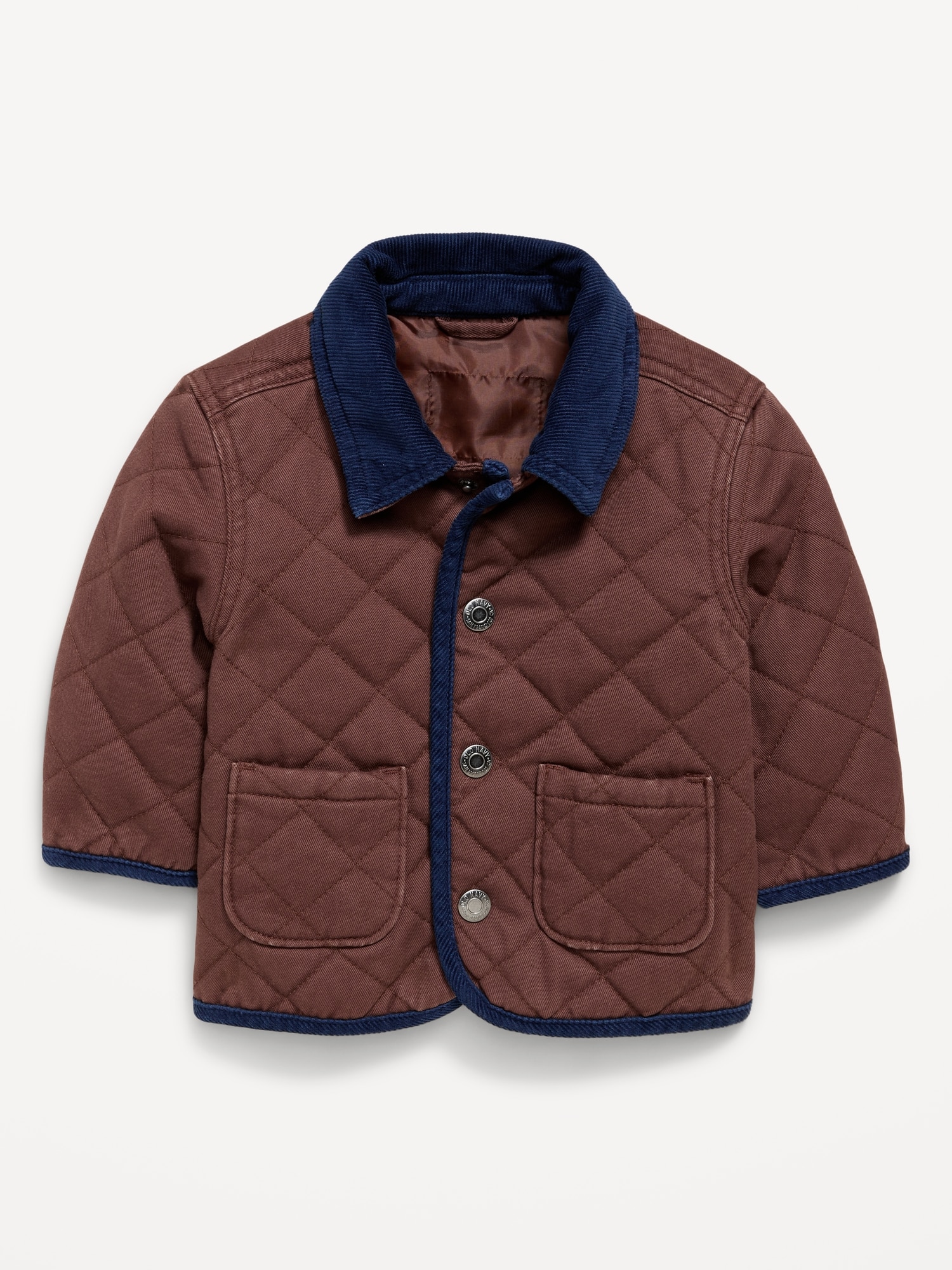 Quilted Twill Barn Coat for Baby