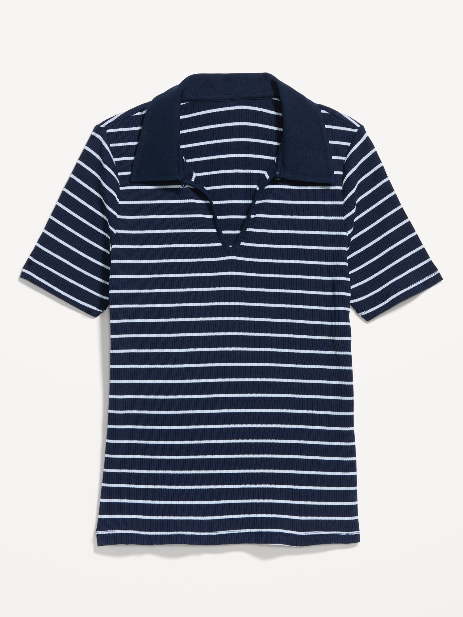 Keyhole Polo Top