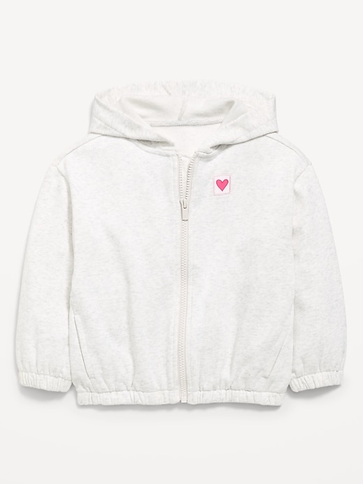 Image number 1 showing, Full-Zip Hoodie for Toddler Girls