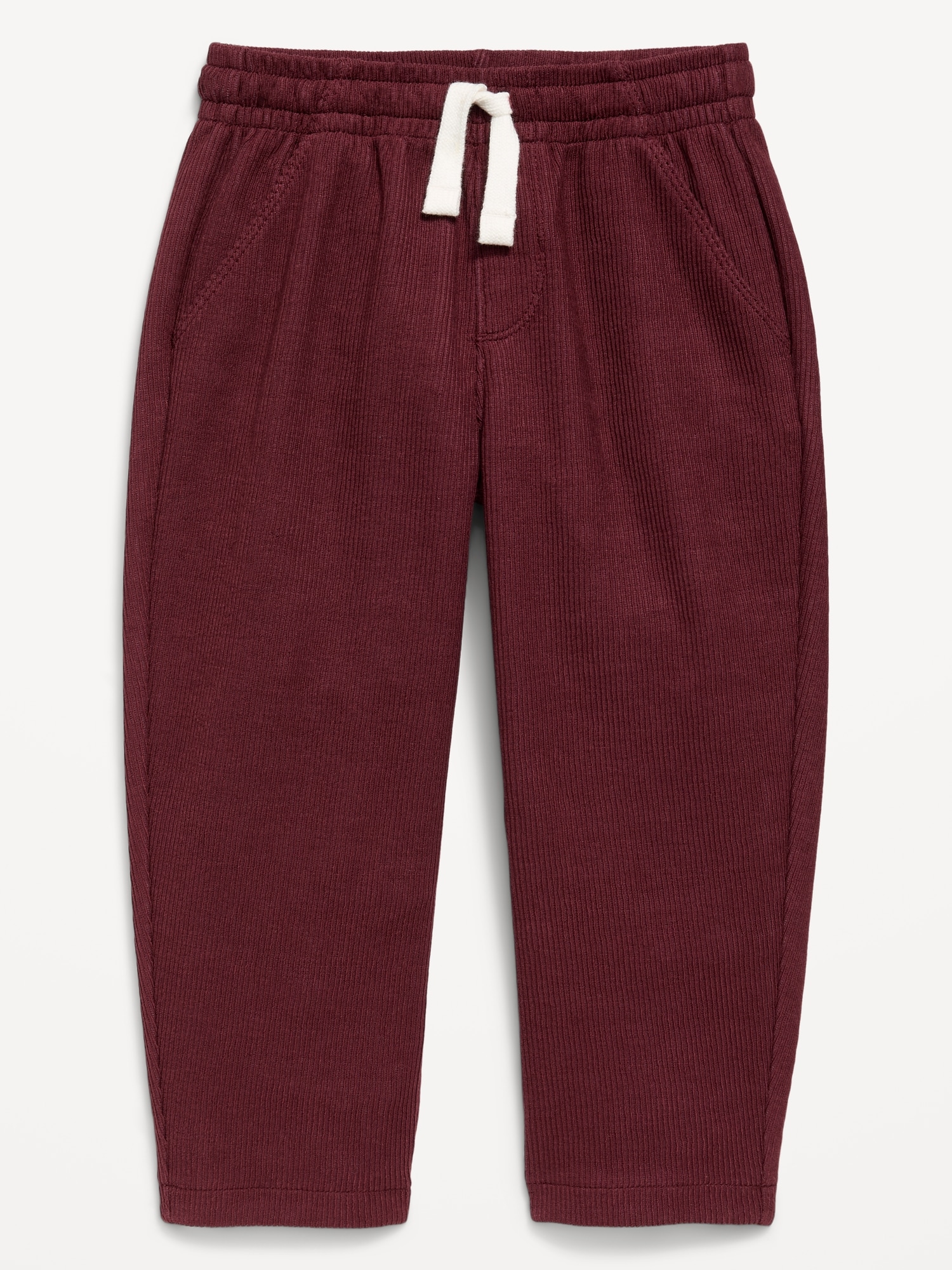 Barrel-Leg Knit Pants for Toddler Boys