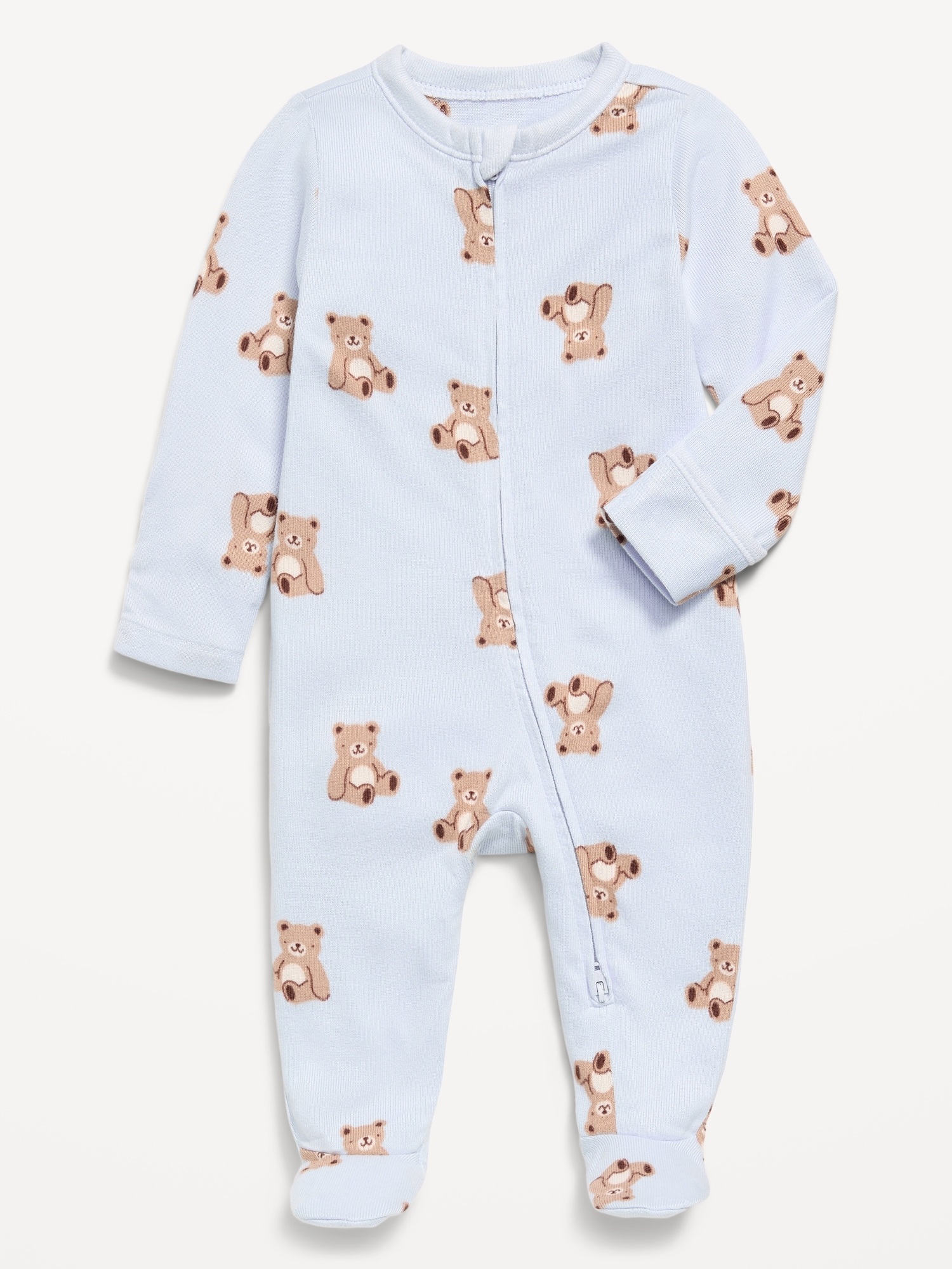SoftMode 2-Way-Zip Sleep & Play Footed One-Piece for Baby