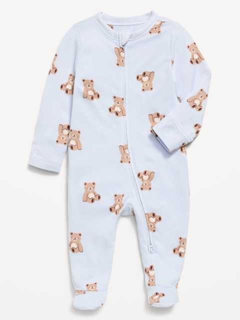 2-Way-Zip Sleep & Play Footed One-Piece for Baby