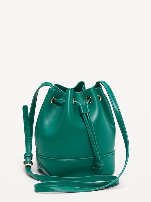Image number 1 showing, Small Drawstring Pouch Bag