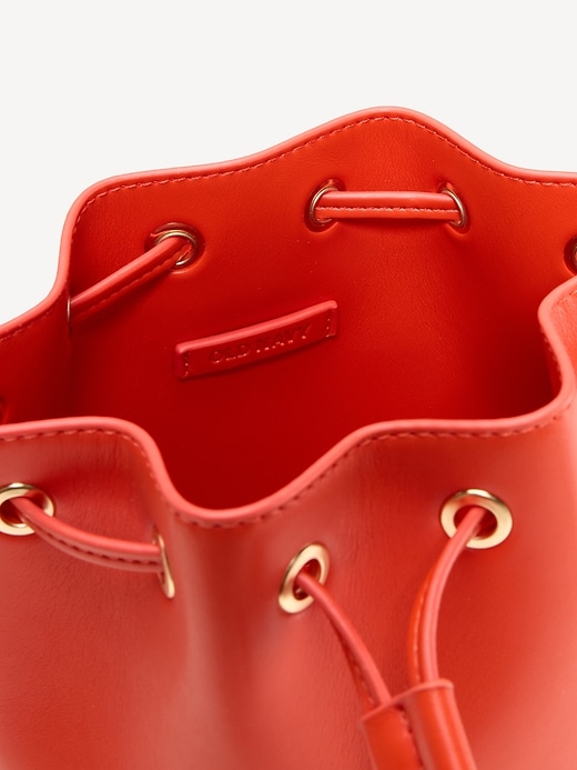 Image number 4 showing, Small Drawstring Pouch Bag