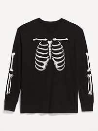 Image number 1 showing, Loose Rotation Long-Sleeve Graphic T-Shirt