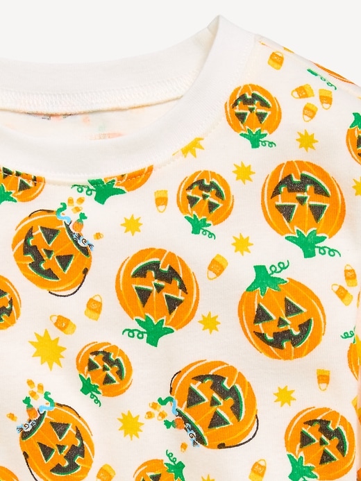 Image number 2 showing, Printed Snug-Fit Graphic Pajama Set for Girls