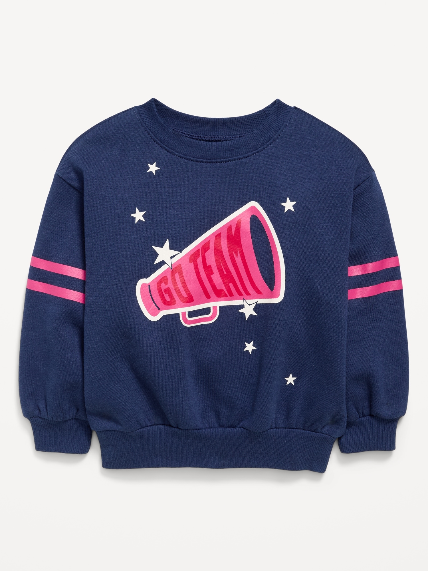 Long-Sleeve Graphic Sweatshirt for Toddler Girls