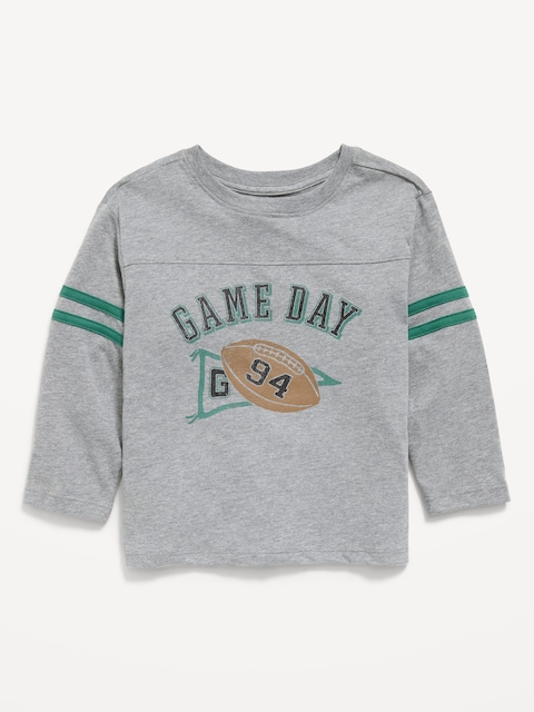 Long-Sleeve Graphic T-Shirt for Toddler Boys