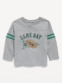 Image number 1 showing, Long-Sleeve Graphic T-Shirt for Toddler Boys