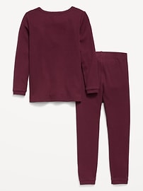 Image number 2 showing, Snug-Fit Graphic Pajama Set for Girls