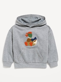 Image number 1 showing, Oversized Boxy Graphic Pullover Hoodie for Toddler Boys