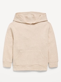 Image number 1 showing, Waffle-Knit Pullover Hoodie for Toddler Boys
