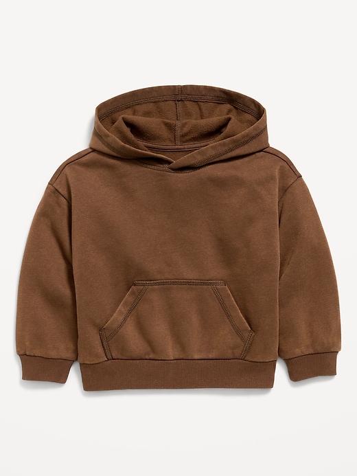 Image number 1 showing, Oversized Boxy Washed Pullover Hoodie for Toddler Boys