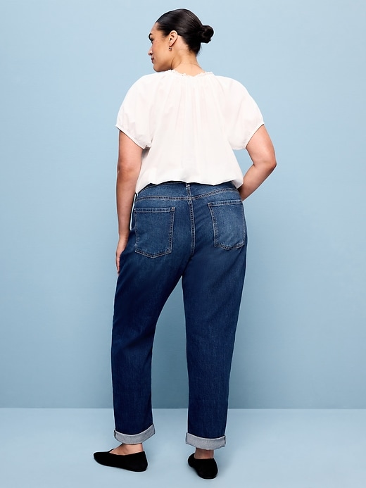 Image number 10 showing, Mid-Rise Wow Boyfriend Straight Jeans
