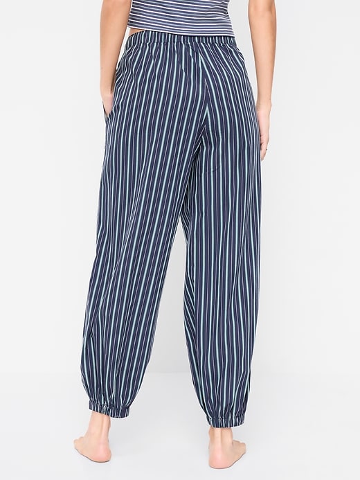 Image number 2 showing, Cinched Poplin Balloon Pants