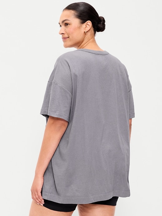 Image number 7 showing, Oversized Graphic Tunic T-Shirt