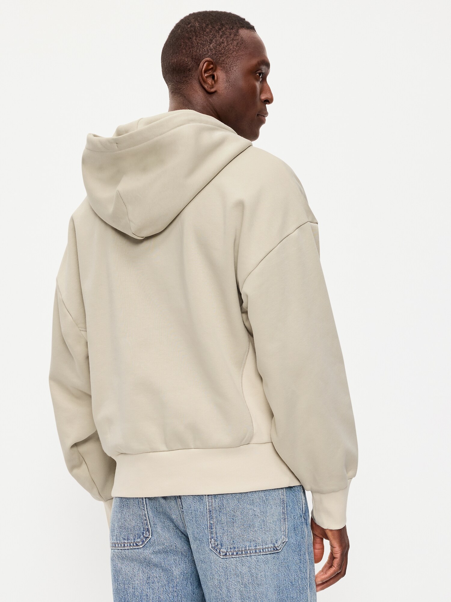 Мужское худи Old Navy Oversized Heavyweight Full-Zip Rotation, цвет: A Shore Thing — фото 2