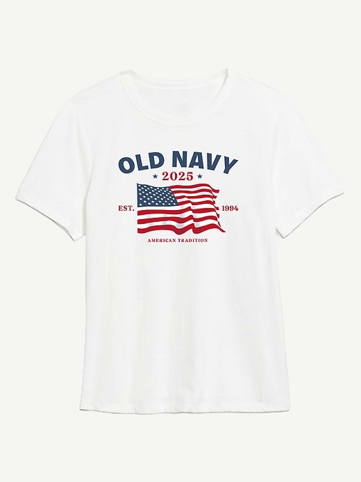 Heritage 2025 Flag Graphic T-Shirt For Women from Old Navy - $15.99