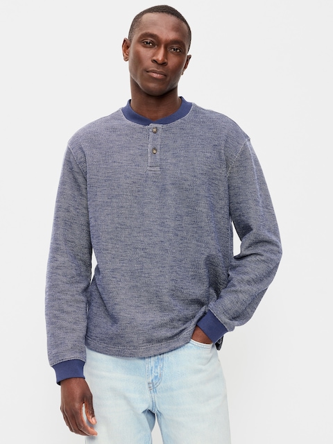 Workwear Fleece Henley T-Shirt