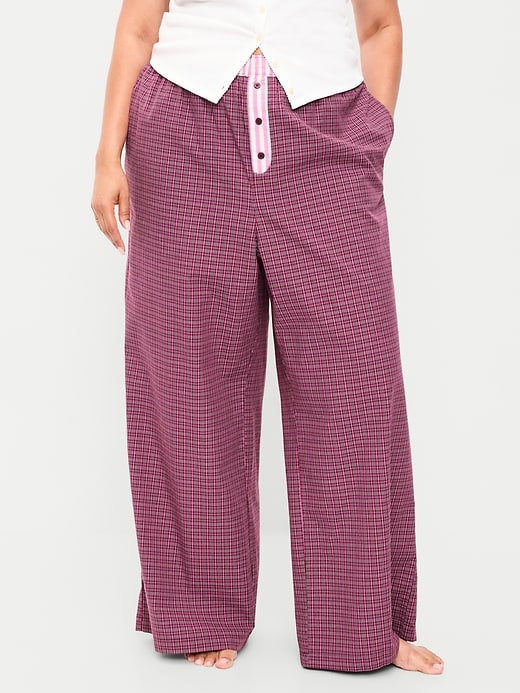 Image number 8 showing, Poplin Pajama Pant