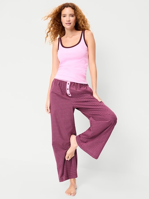 Image number 3 showing, Poplin Pajama Pant