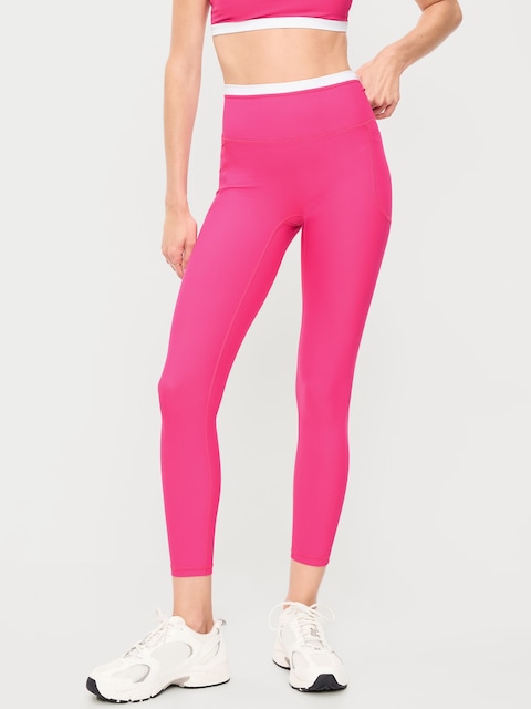 Extra-High Waisted PowerSoft Boundless 7/8 Pocket Leggings – No Front Seam
