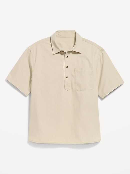 Image number 1 showing, Loose Popover Work Shirt