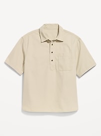 Image number 1 showing, Loose Popover Work Shirt