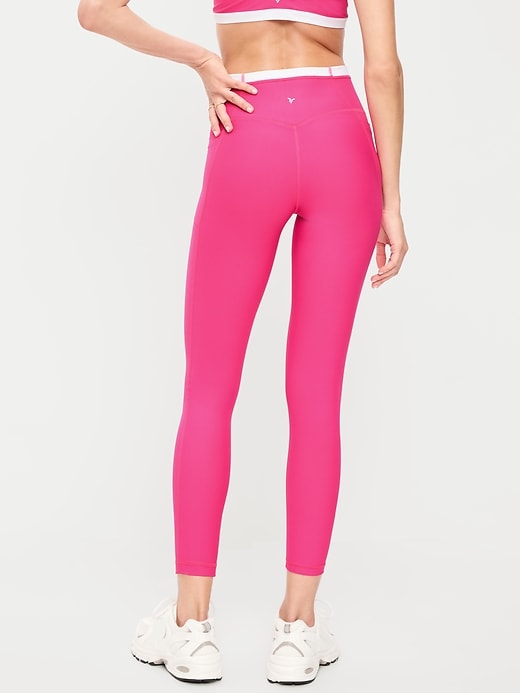 Image number 2 showing, Extra-High Waisted PowerSoft Boundless 7/8 Pocket Leggings – No Front Seam