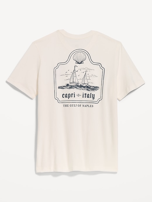 Image number 3 showing, Soft-Washed Crew-Neck Graphic T-Shirt