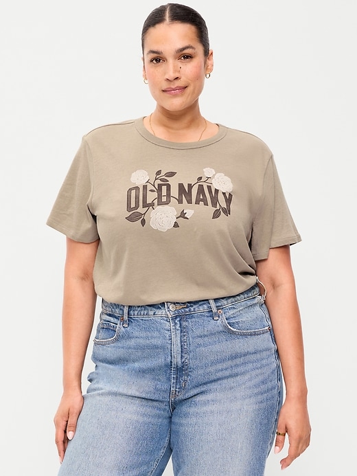 Image number 8 showing, EveryWear Crew-Neck Logo-Graphic T-Shirt