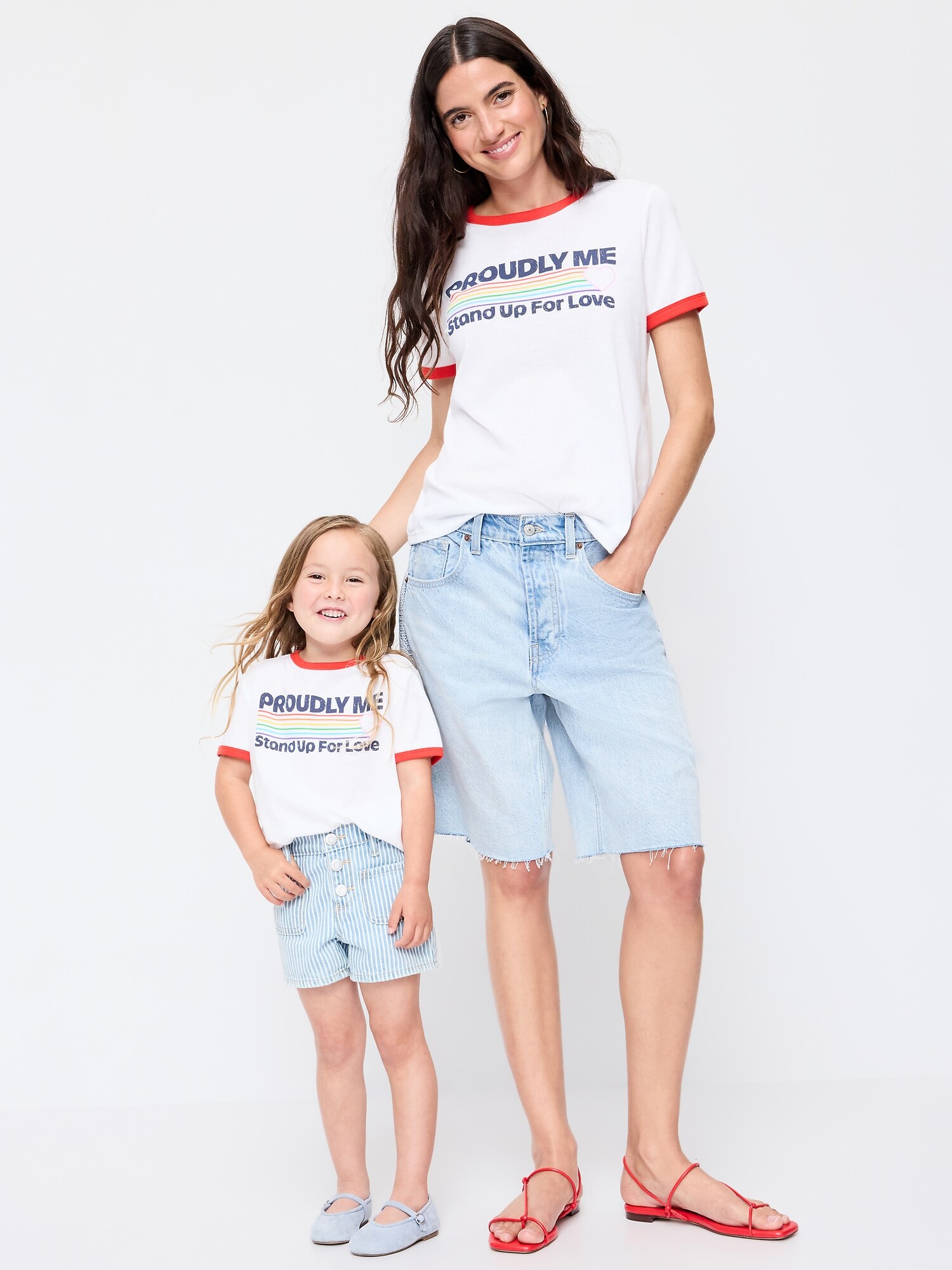 Мужская футболка Old Navy Pride Graphic, цвет: Proudly Me (Match The Fam!) — фото 2