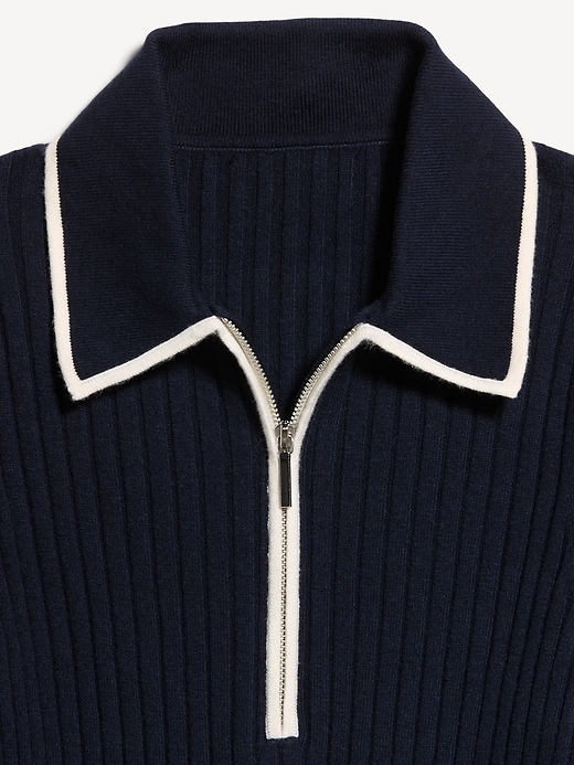 Image number 3 showing, Long-Sleeve Half-Zip Top