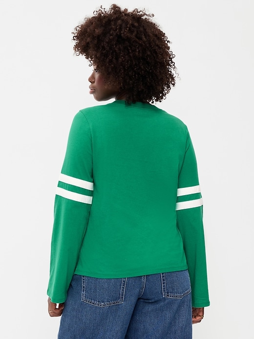 Image number 6 showing, EveryWear Long-Sleeve Graphic T-Shirt