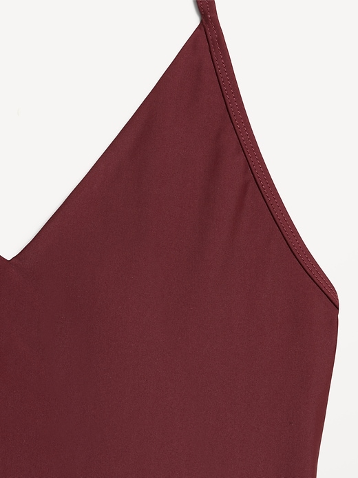 Image number 9 showing, V-Neck Halter Swimsuit