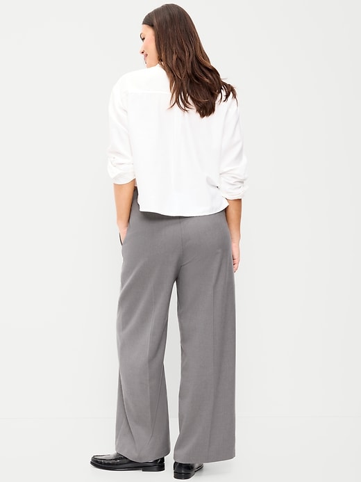 Image number 7 showing, High-Waisted Billie Wide-Leg Trouser
