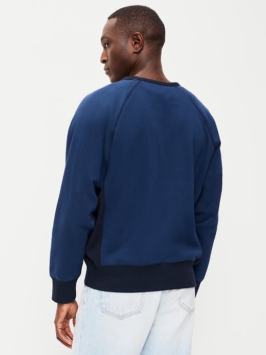 Image number 2 showing, Oversized Heavyweight Crew-Neck Sweatshirt