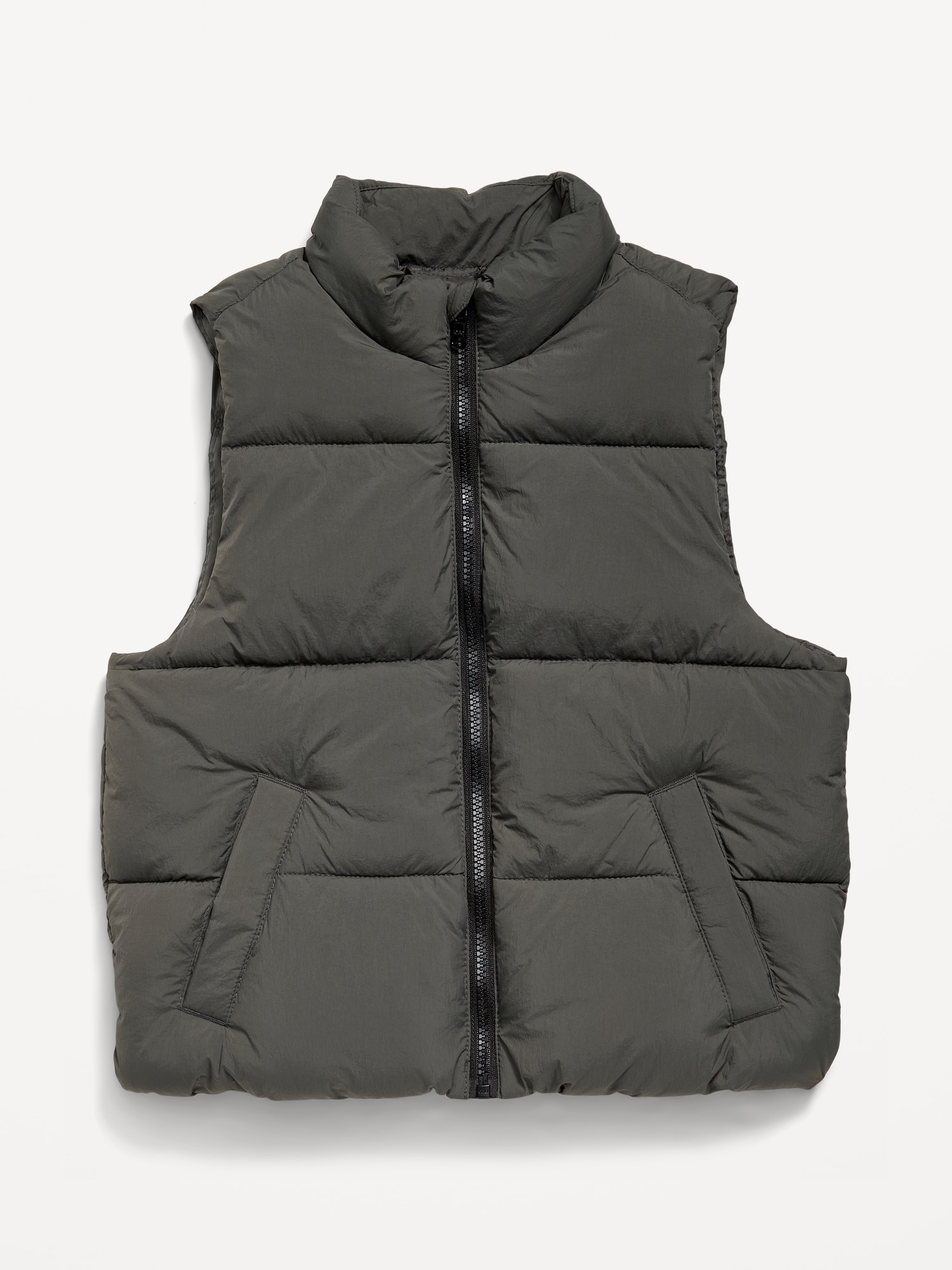 Frost-Free Water-Resistant Puffer Vest for Boys