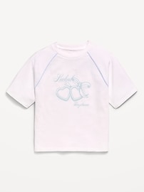 Image number 1 showing, Oversized Short-Sleeve Graphic T-Shirt for Girls