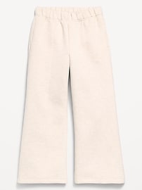 Image number 1 showing, High-Waisted Bounce Fleece Wide-Leg Sweatpants for Girls