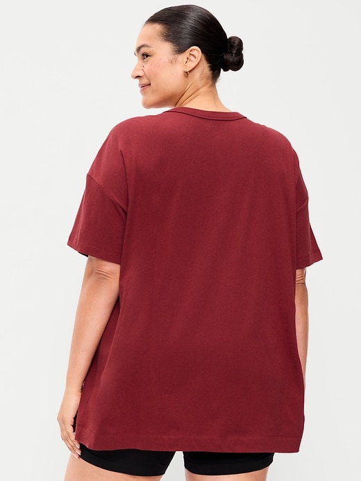 Image number 9 showing, Oversized Graphic Tunic T-Shirt