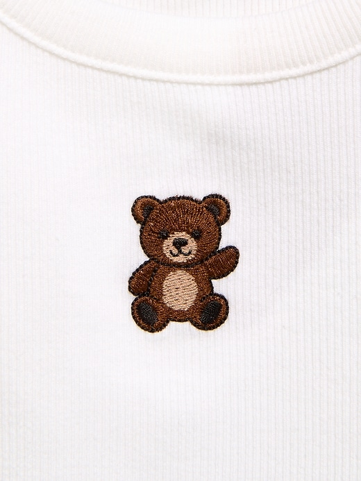 Image number 2 showing, Short-Sleeve Ringer Graphic T-Shirt for Toddler Girls