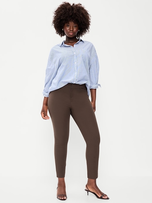 Image number 6 showing, High-Waisted Pixie Skinny Ankle Pants