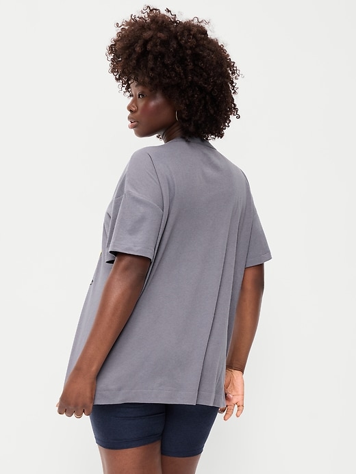 Image number 5 showing, Oversized Graphic Tunic T-Shirt