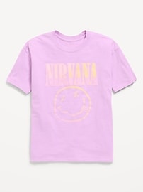 Image number 1 showing, Nirvana™ Graphic T-Shirt for Girls